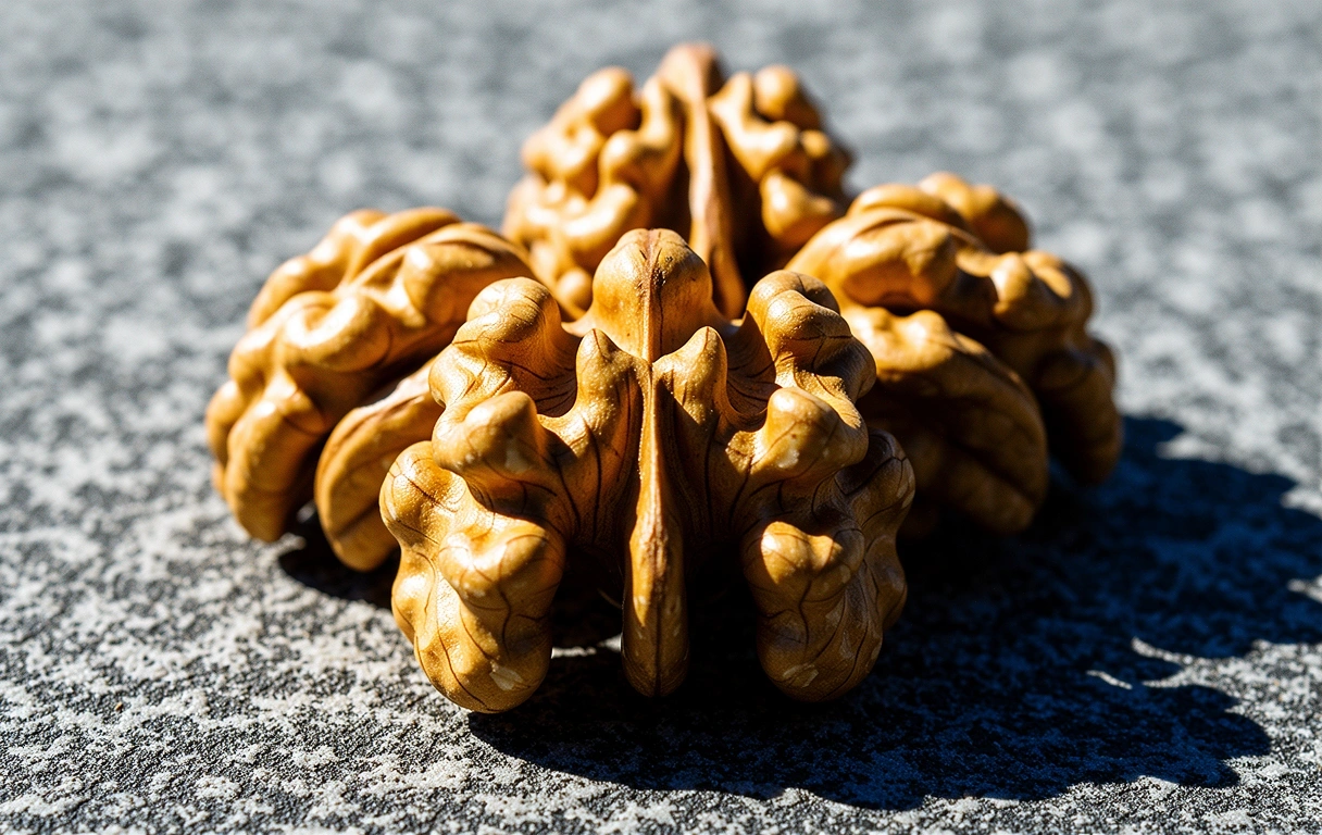 Walnut shell texture